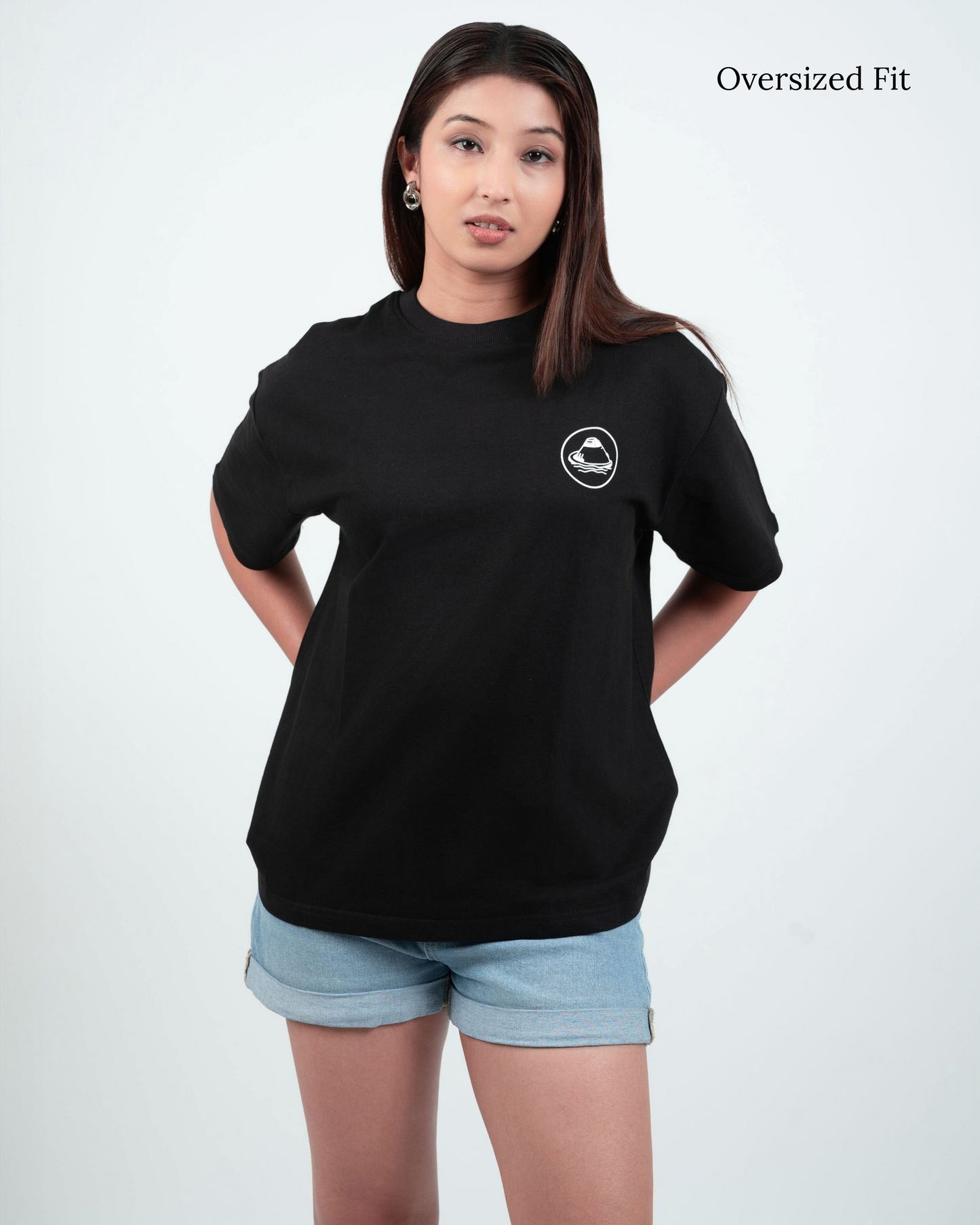 White-Room Women Oversized T-Shirt