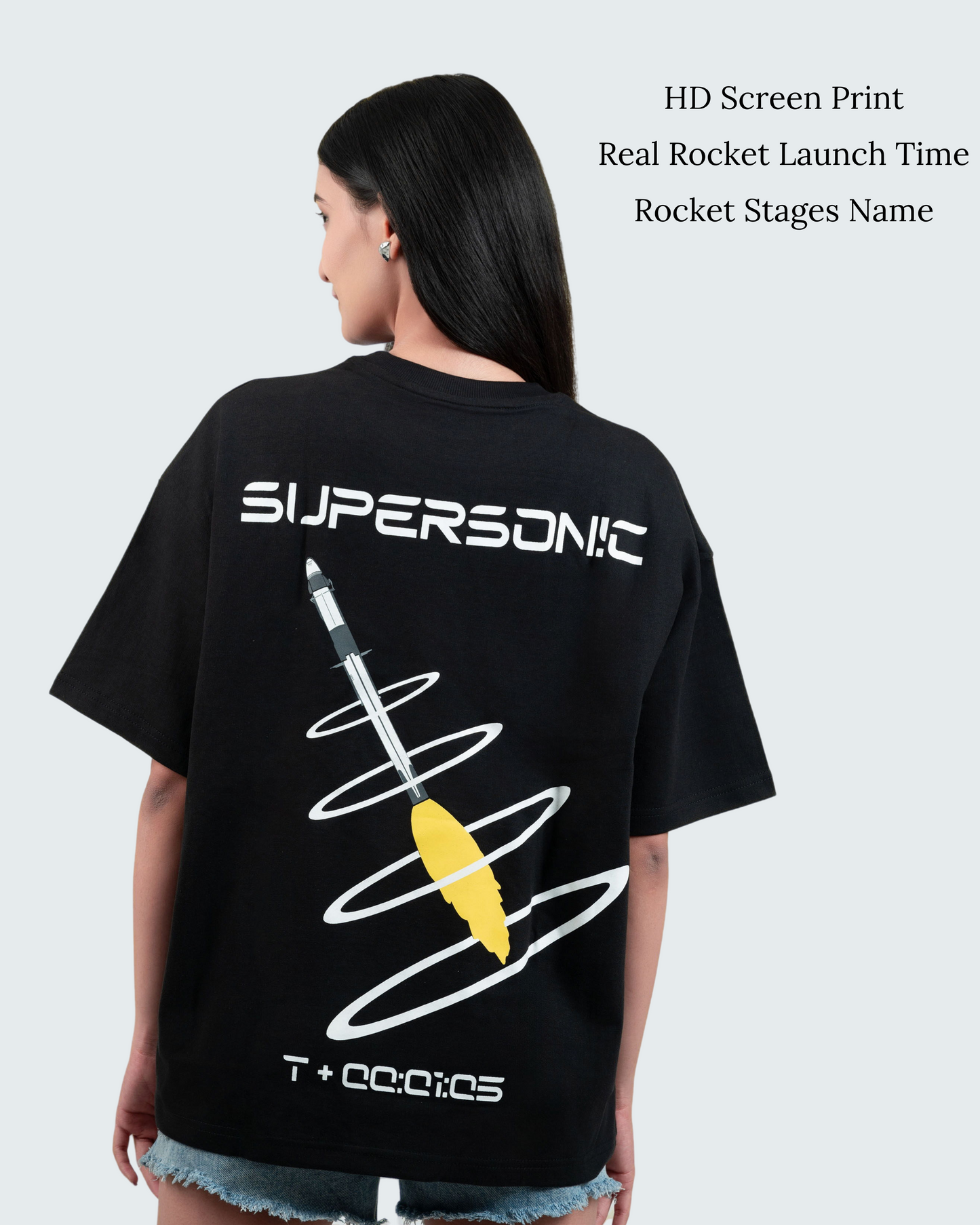 Supersonic Women Oversized T-Shirt