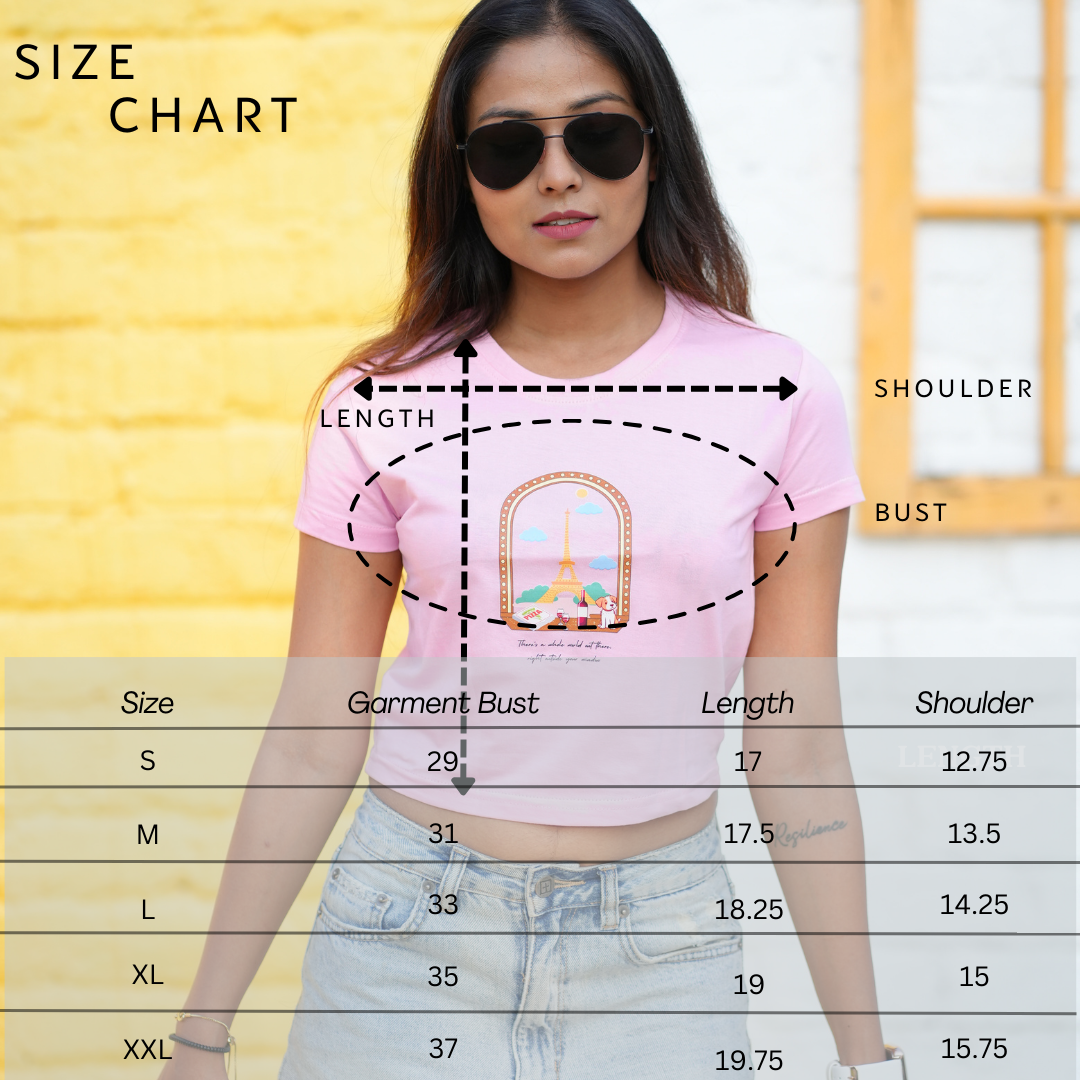 Cafe Coffee Lady Crop Top| Japanese Cafe