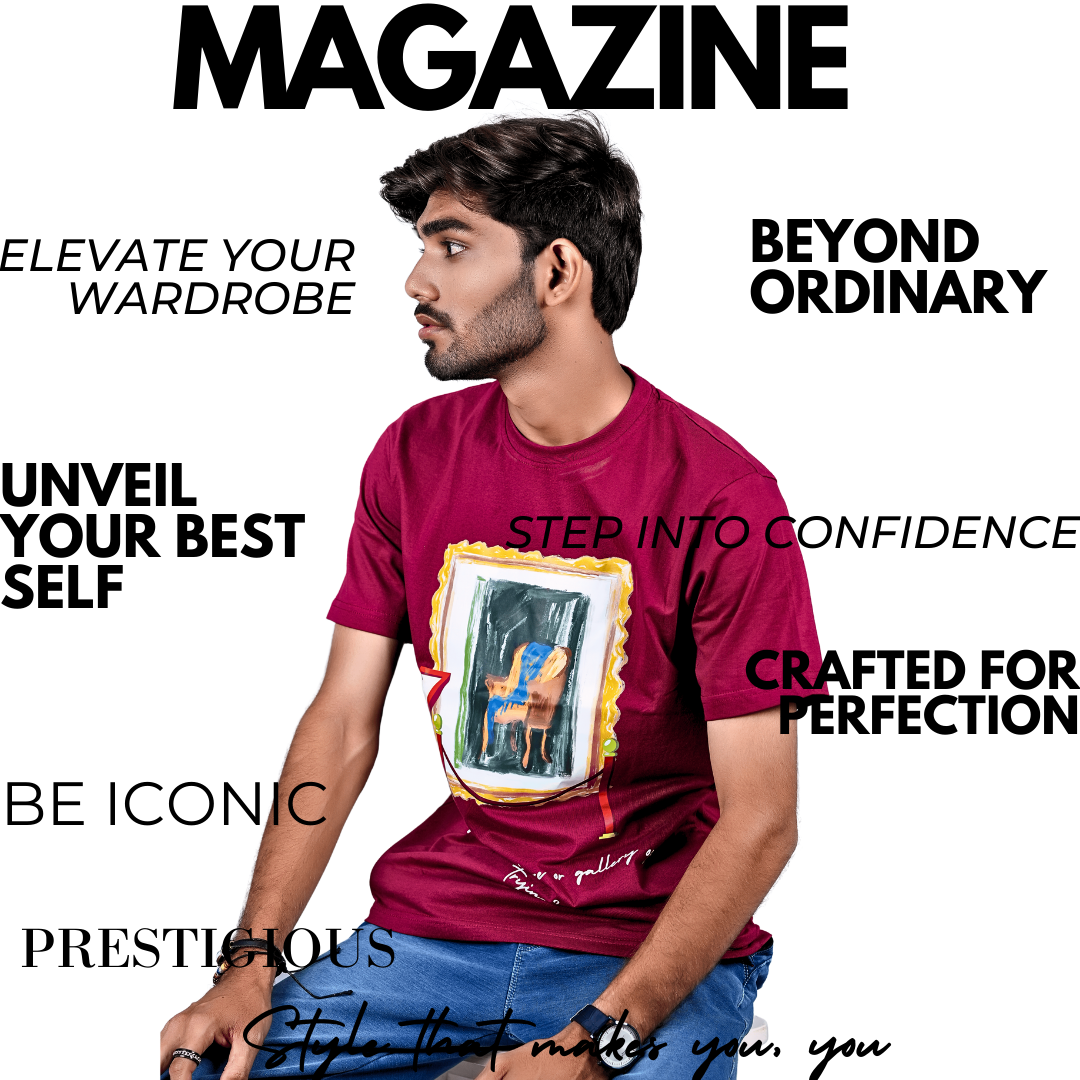 Gallery Of Trying |The Couch | Men's Printed T-shirt