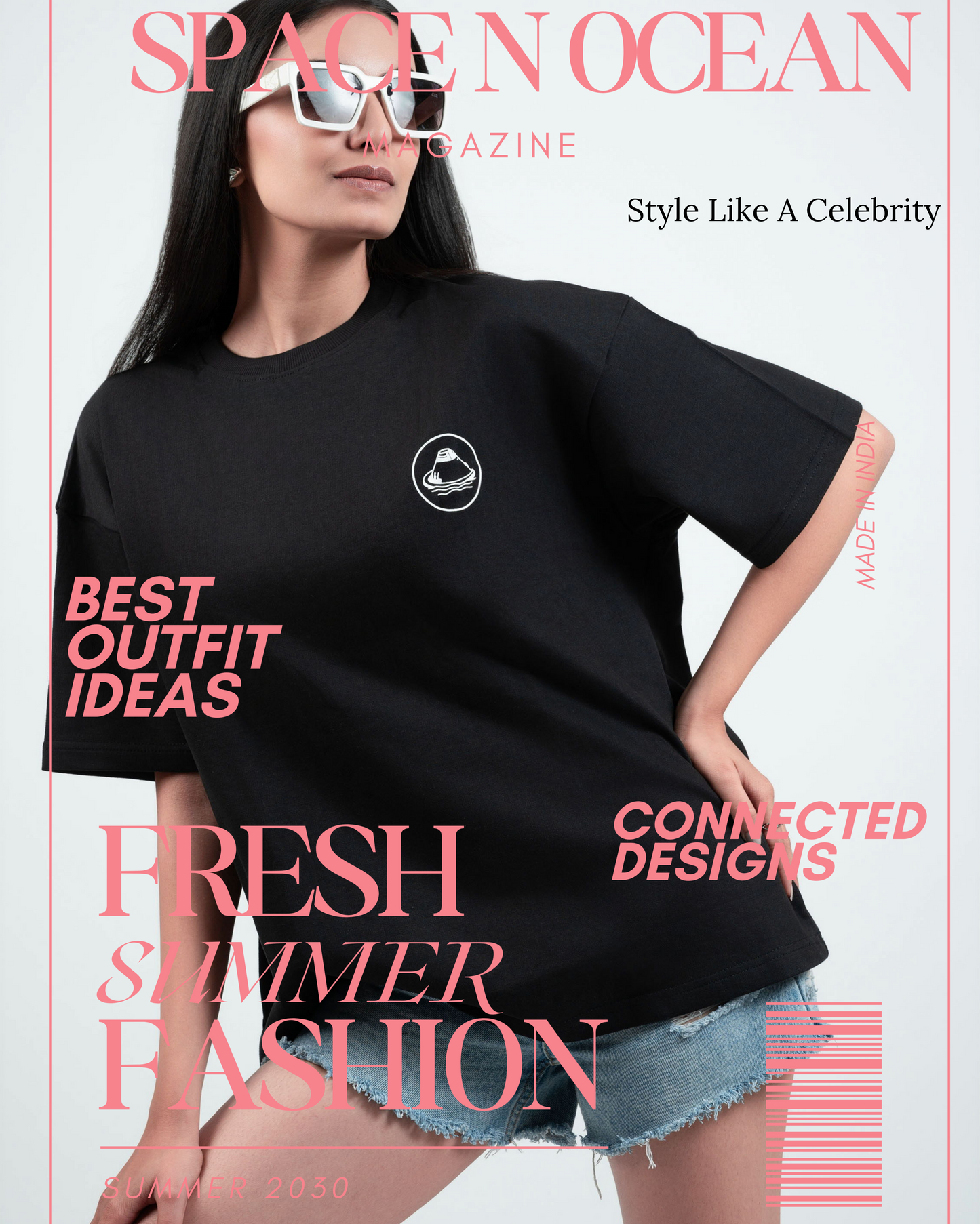 Approaching The Space Vehicle Women Oversized T-Shirt