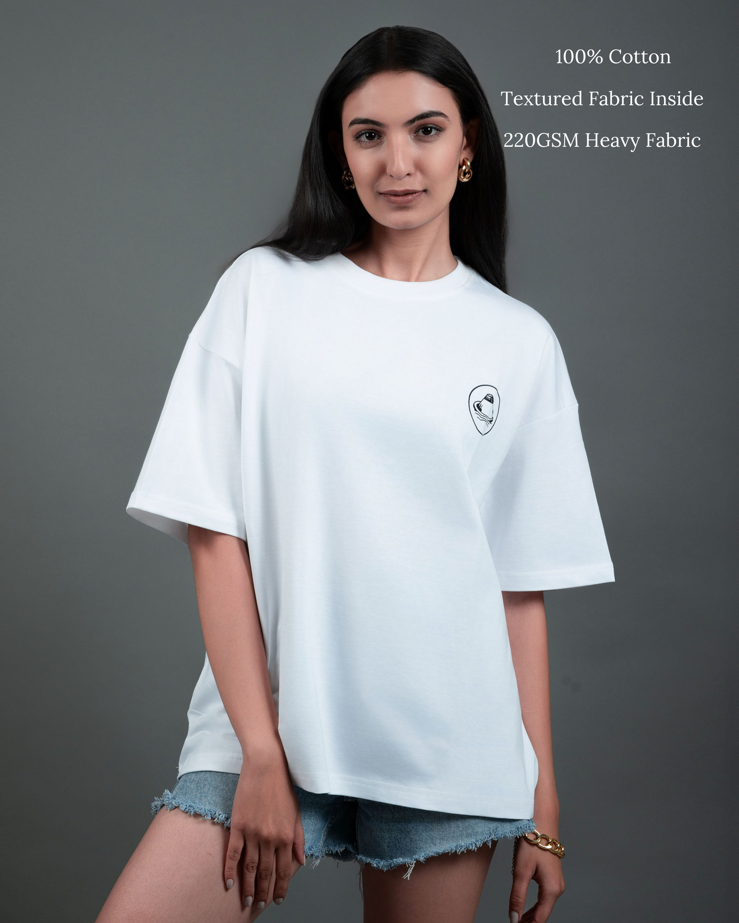 Main Engine Cut-Off Women Oversized T-Shirt