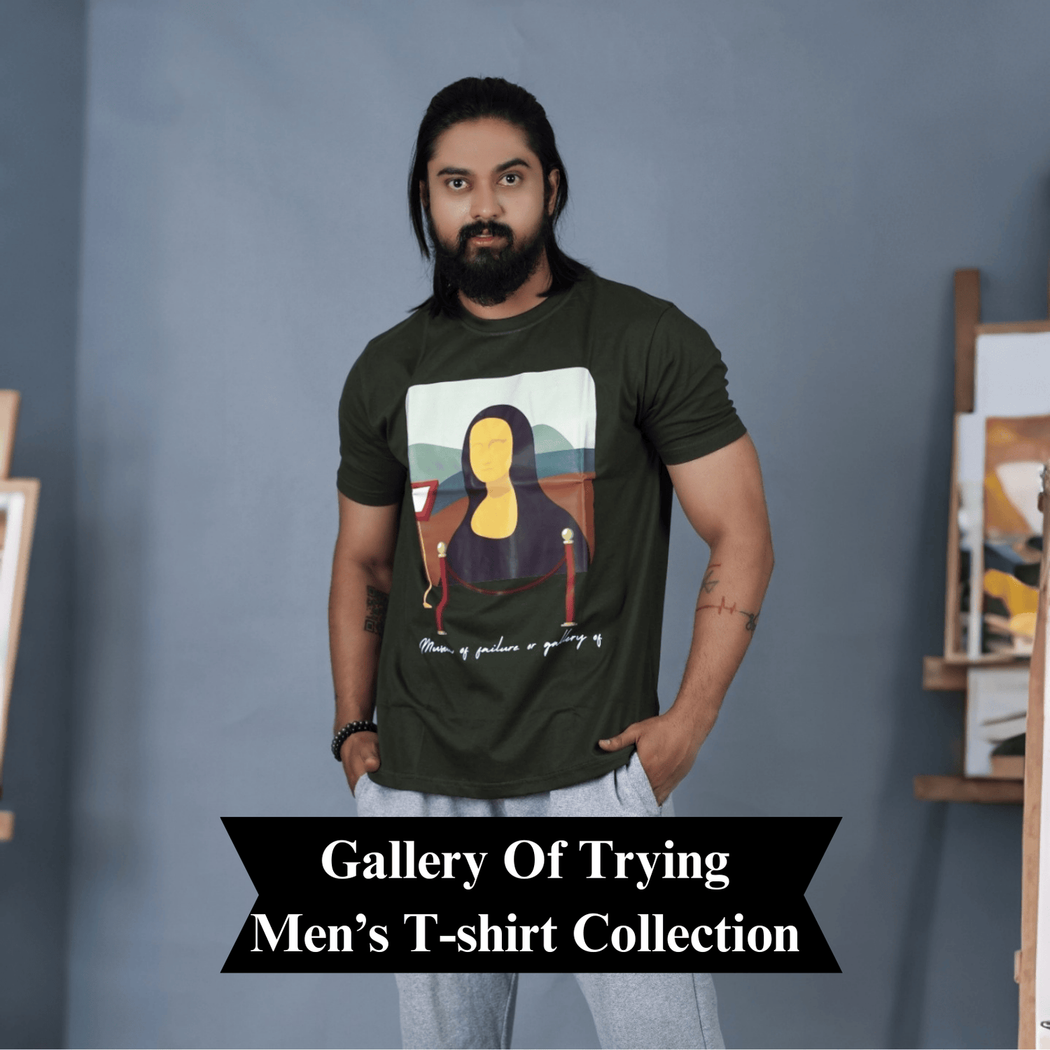 GALLERY OF TRYING MEN'S T-SHIRT COLLECTION
