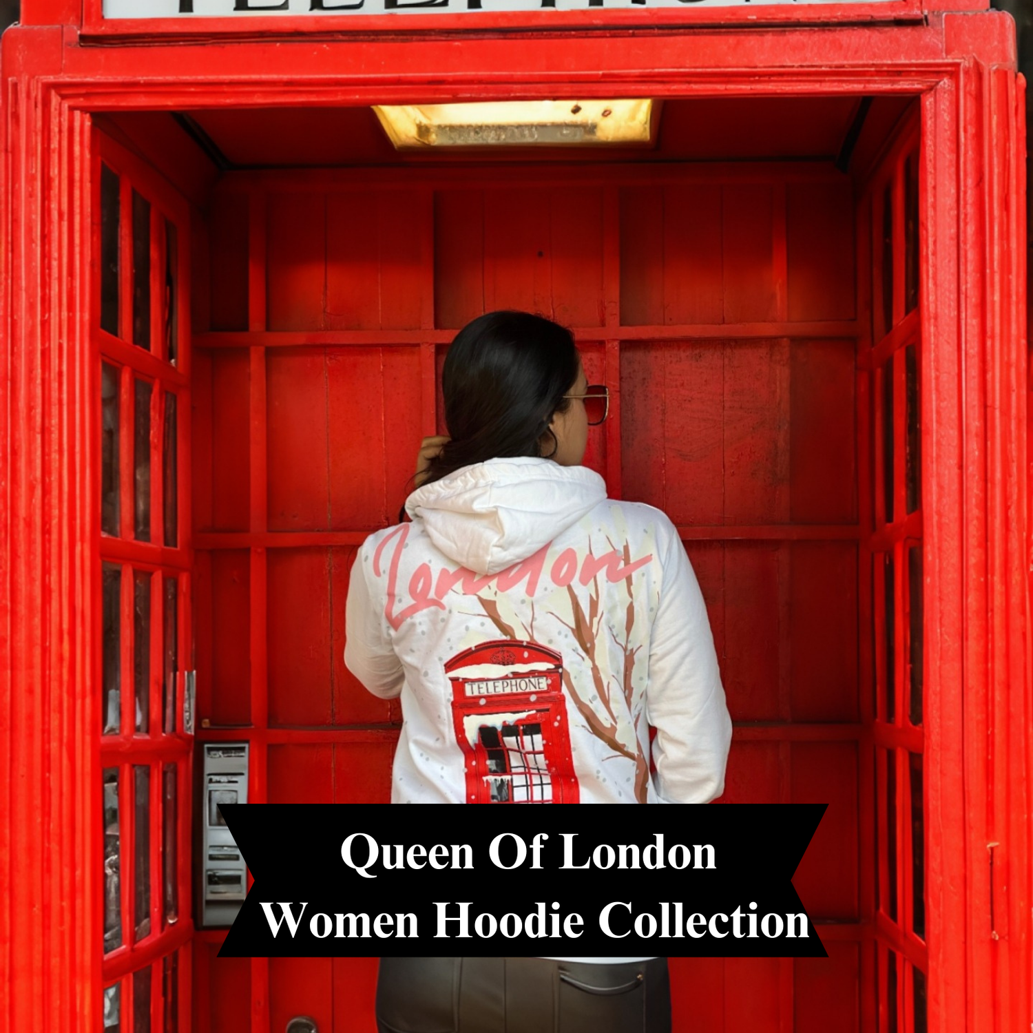 QUEEN OF LONDON WOMEN HOODIE COLLECTION