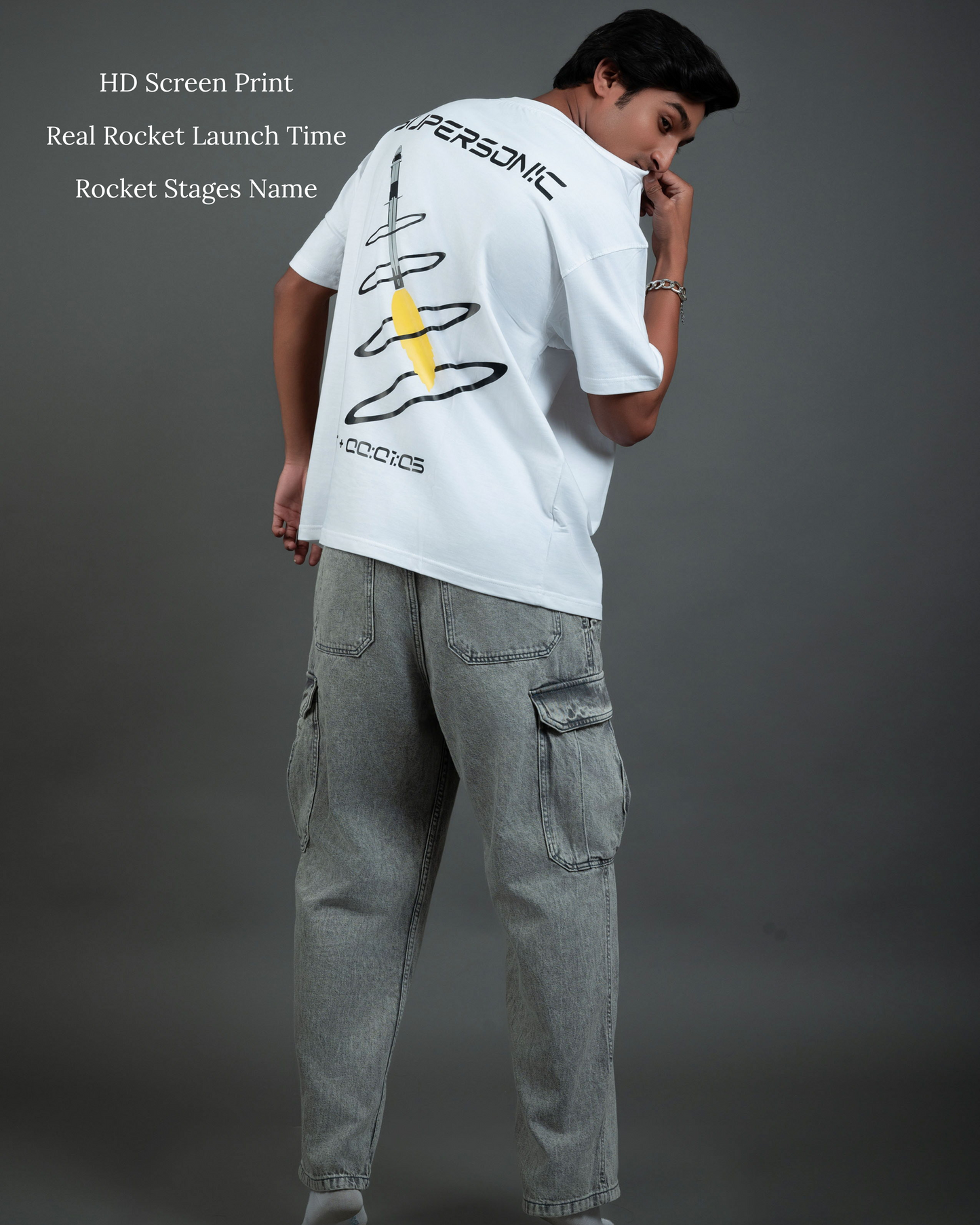 Supersonic Men Oversized T-Shirt