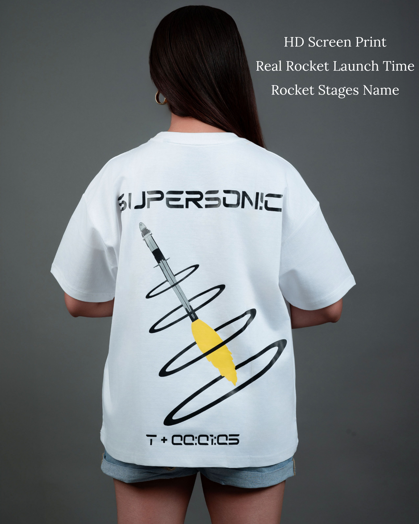Supersonic Women Oversized T-Shirt