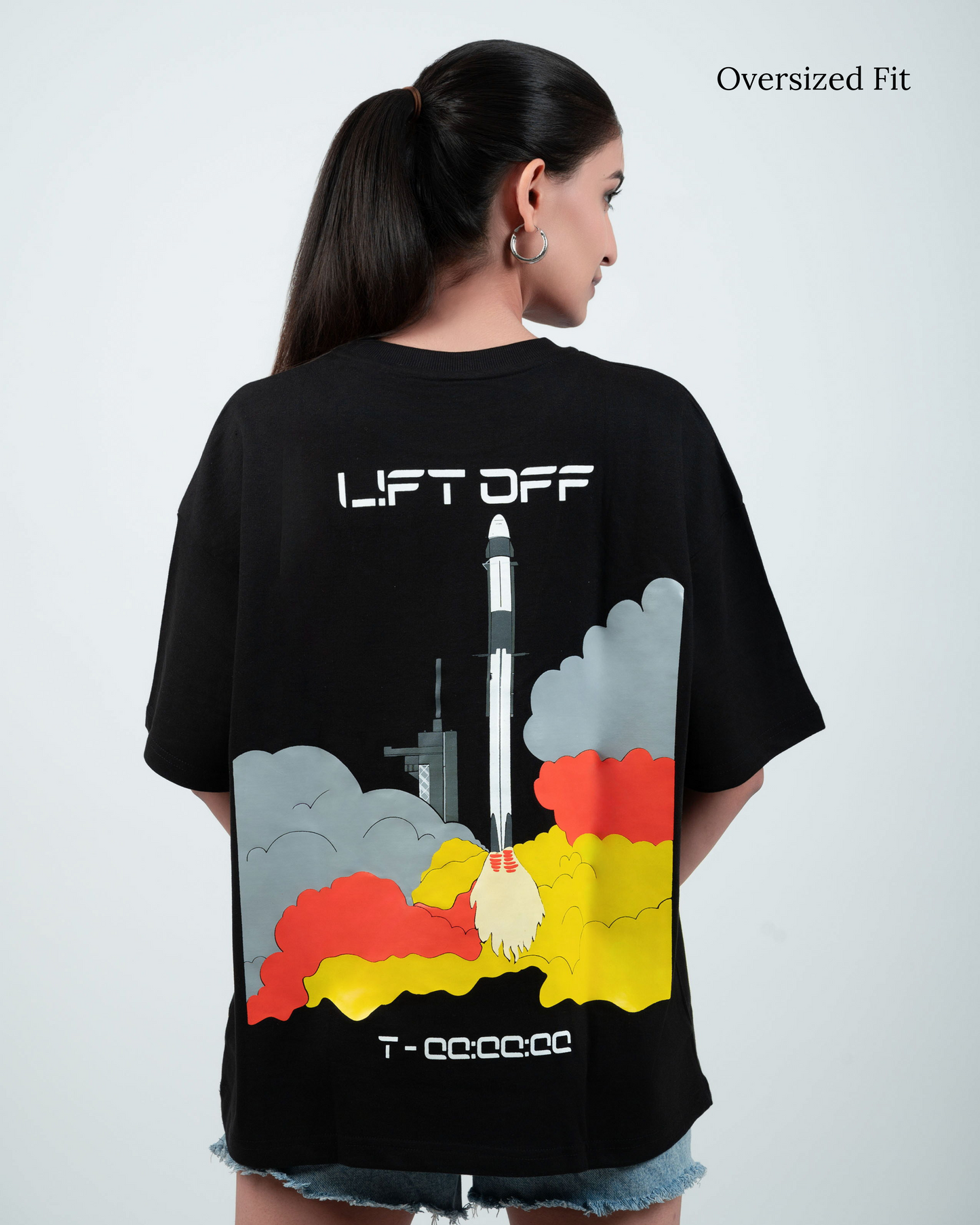 Lift-Off Women Oversized T-Shirt