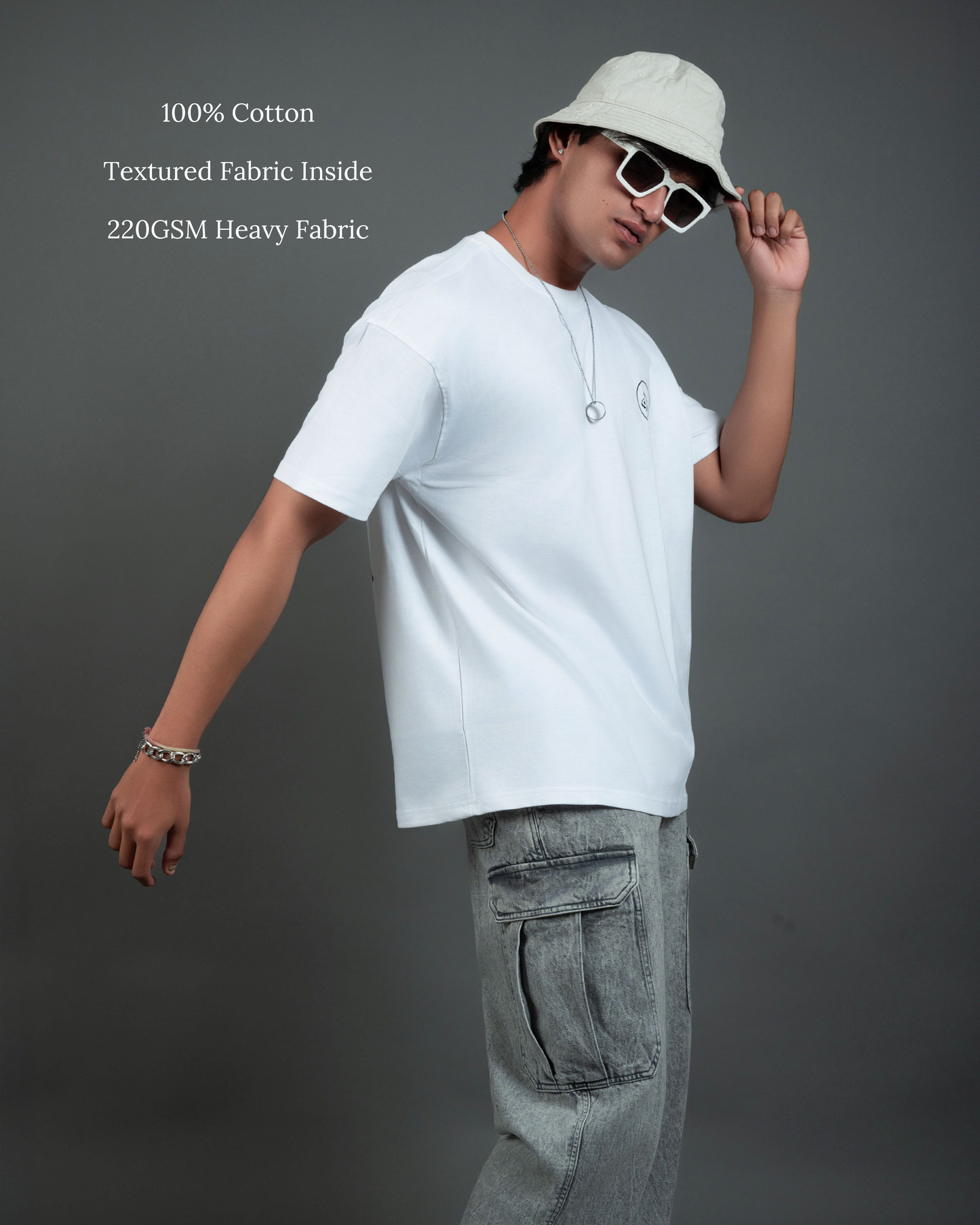 Main Engine Cut-Off Men Oversized T-Shirt