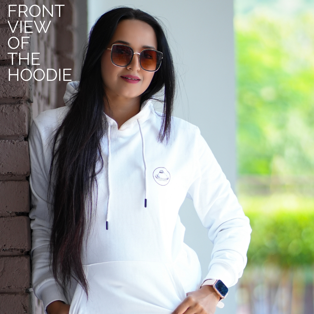 Queen Of London Women Hoodie|Iconic Phone Booth