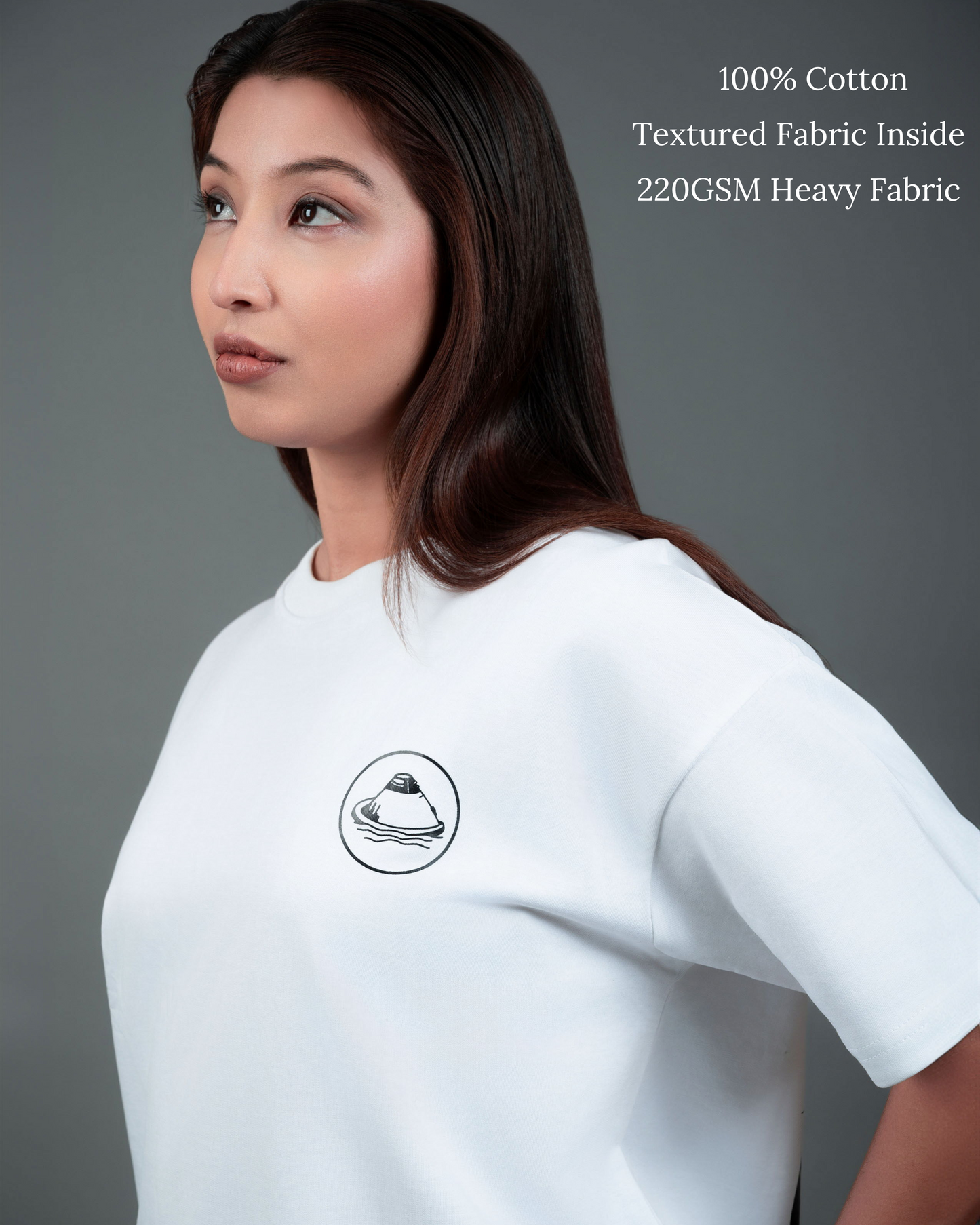 Approaching The Space Vehicle Women Oversized T-Shirt