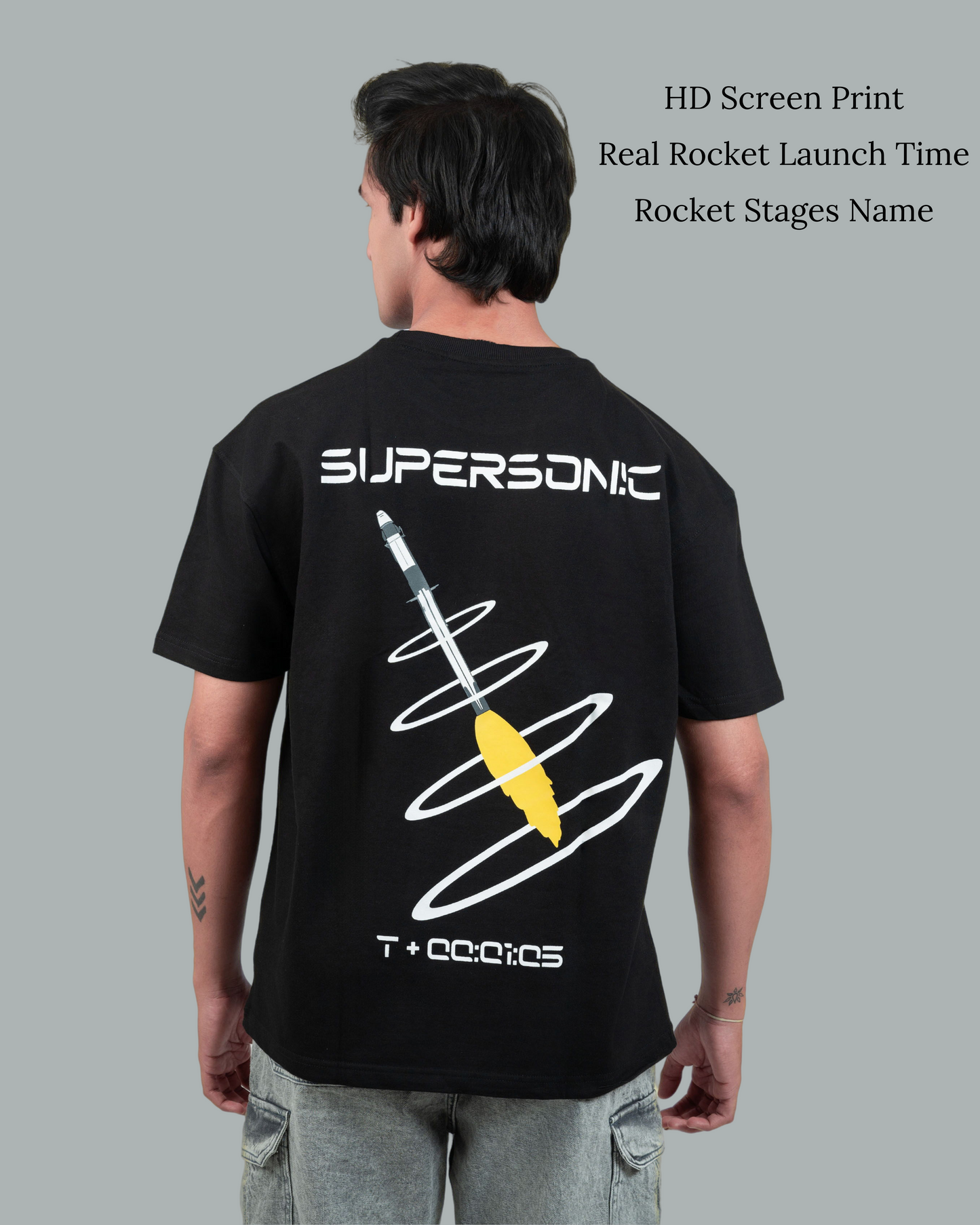 Supersonic Men Oversized T-Shirt
