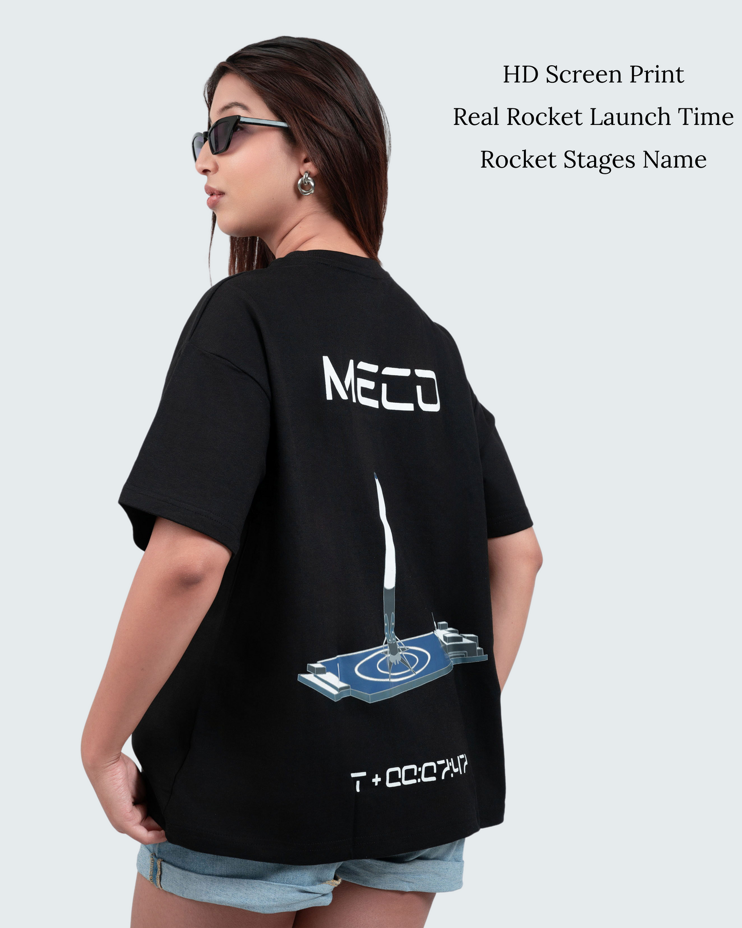 Main Engine Cut-Off Women Oversized T-Shirt