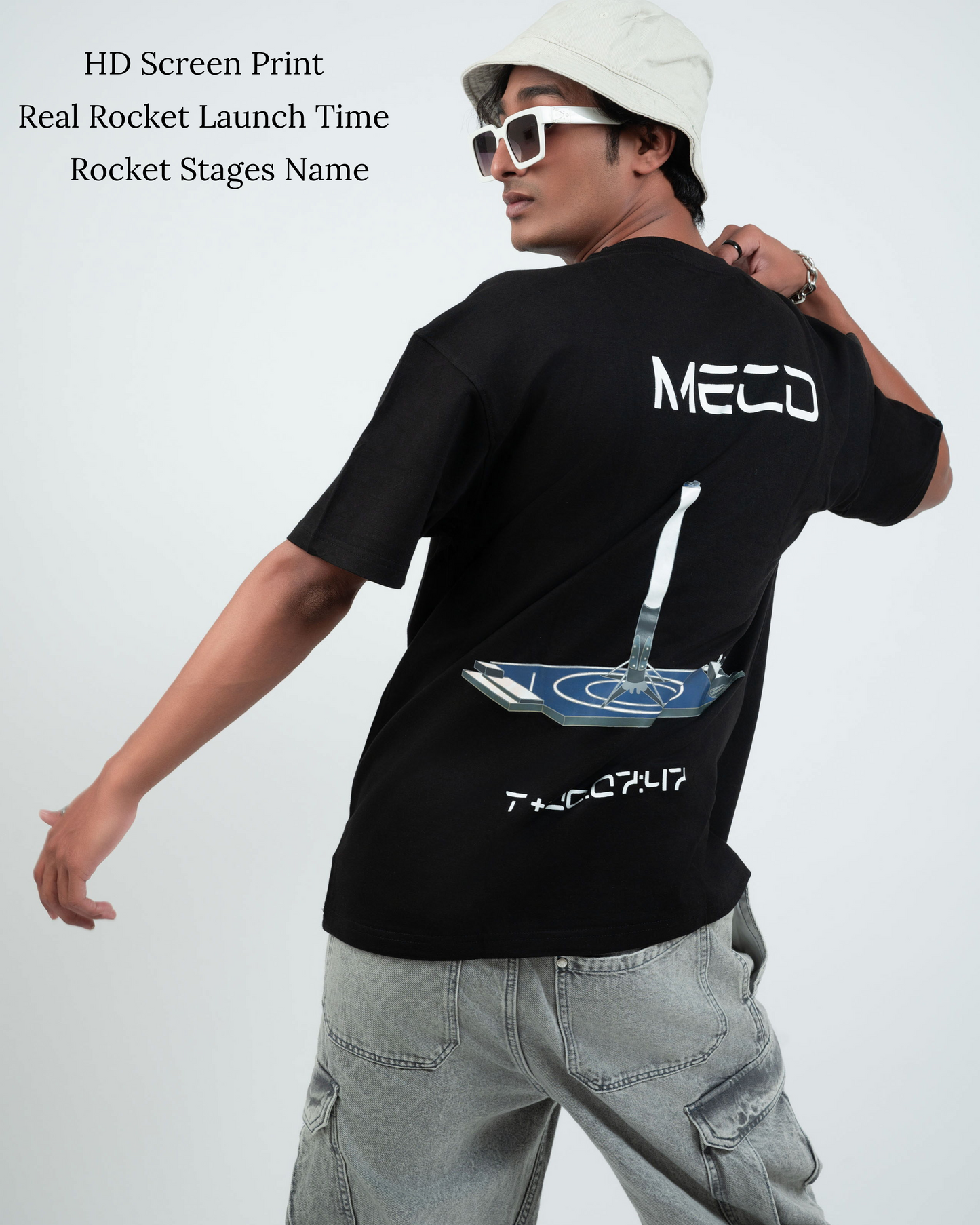 Main Engine Cut-Off Men Oversized T-Shirt