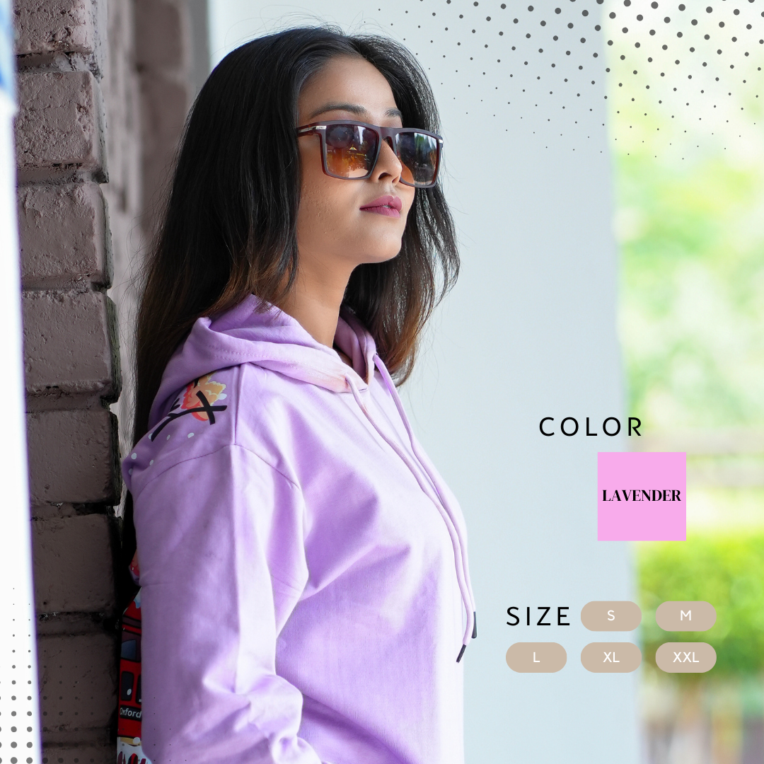 Queen Of London Women Hoodie| Regent Street