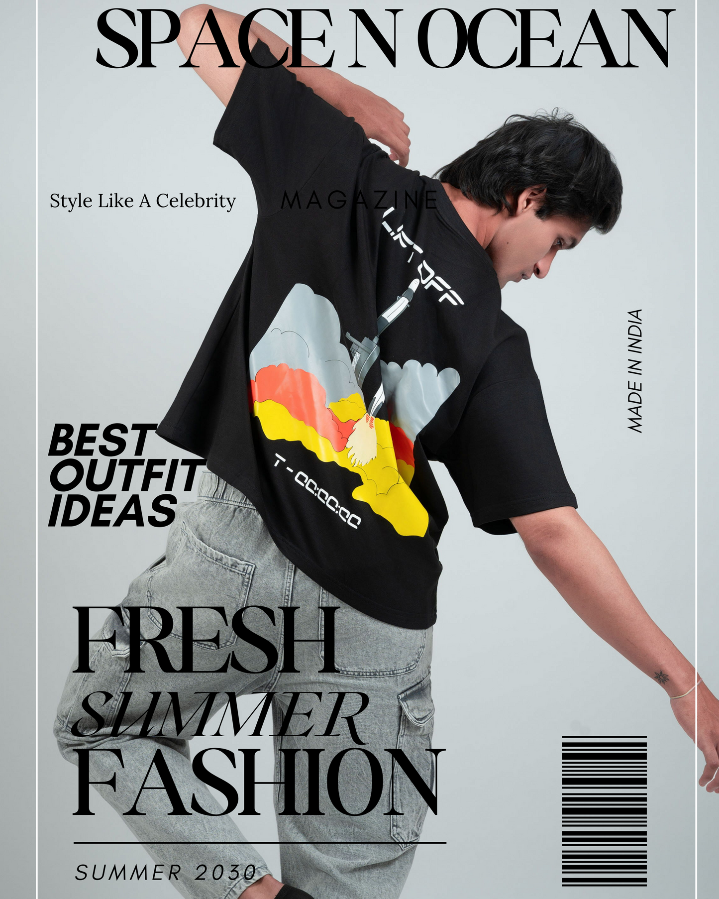 Lift-Off Men Oversized T-Shirt