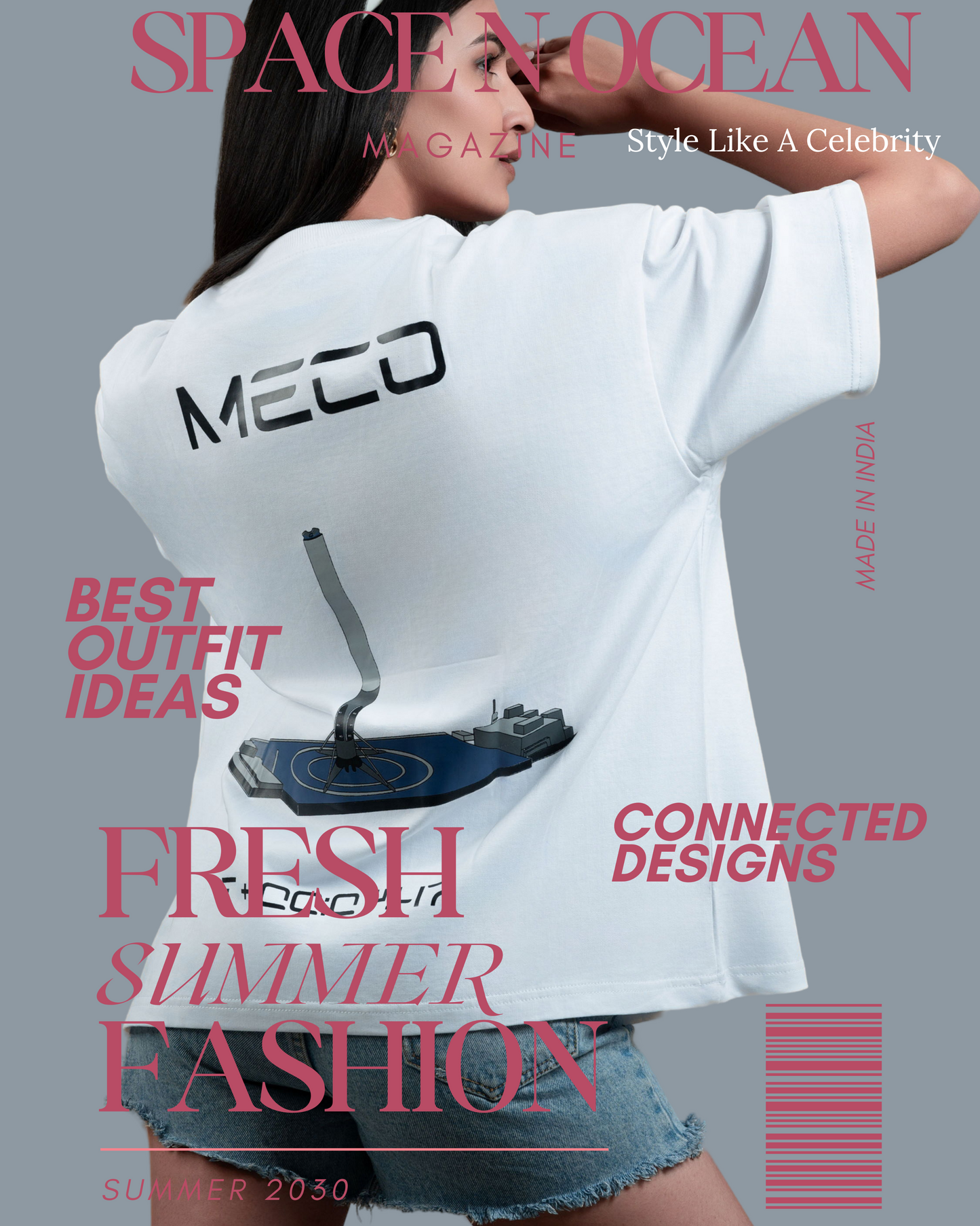 Main Engine Cut-Off Women Oversized T-Shirt