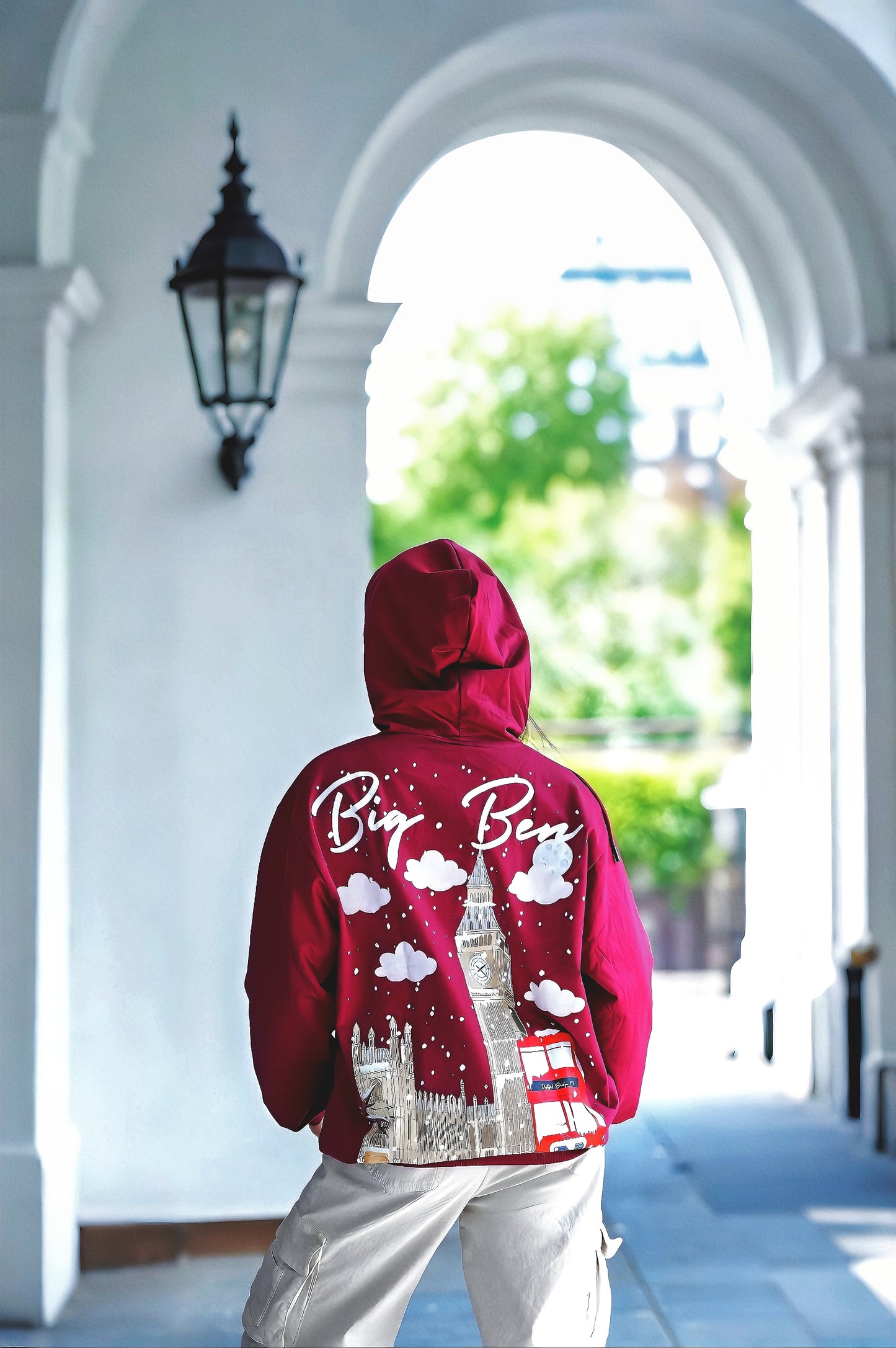 Queen Of London Women Hoodie| Big Ben