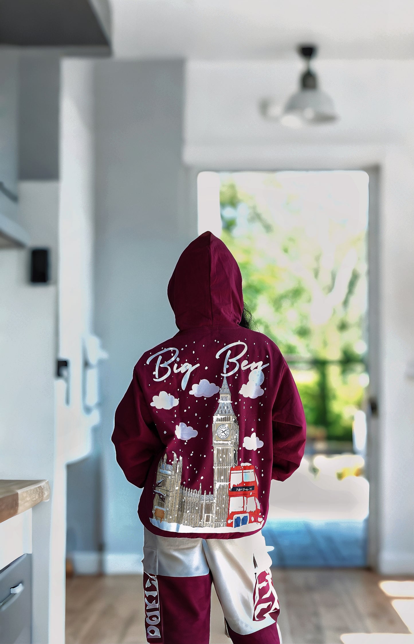 Queen Of London Women Hoodie| Big Ben